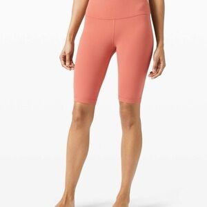 Lululemon Align SuperHigh Rise Shorts Rustic Coral